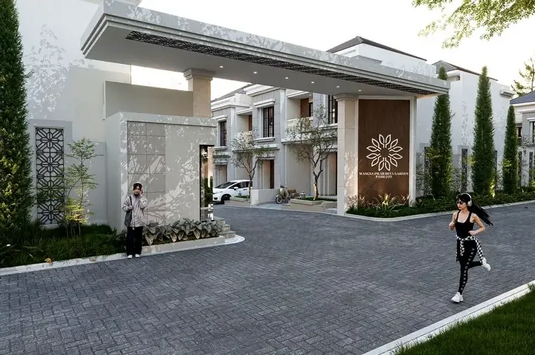 Gerbang Wangsa Pilar Beta Garden